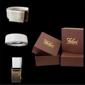 Falari Men Unisex Genuine LeatherRatchet Dress
BeltAutomatic SlidingBuckle